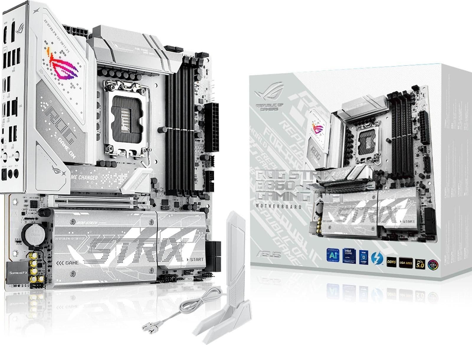 ASUS B860 ROG STRIX B860-G GAMING WIFI DDR5 Micro ATX image