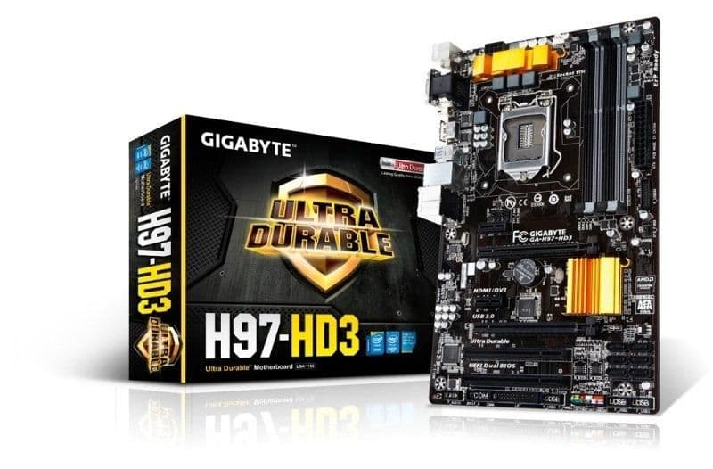 Gigabyte H97 GA-H97-HD3 LGA1150 DDR3 ATX main image