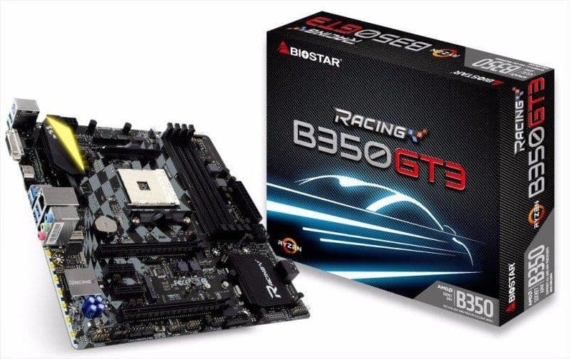Biostar B350 GT3 AM4 DDR4 Micro ATX image