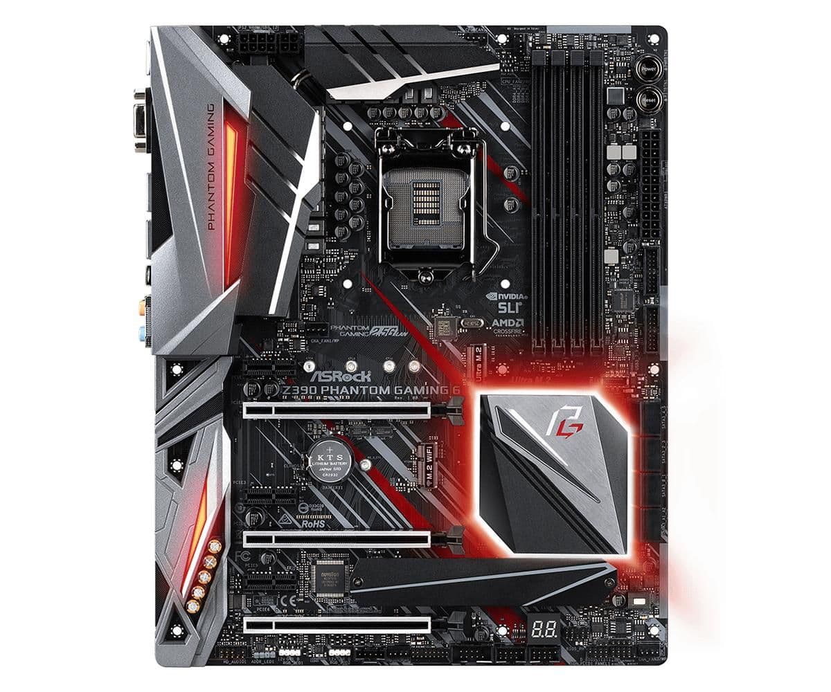ASRock Z390 Phantom Gaming 6 DDR4 ATX main image