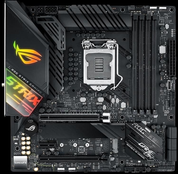 Asus ROG STRIX Z490-G GAMING WI-FI DDR4 Micro ATX main image