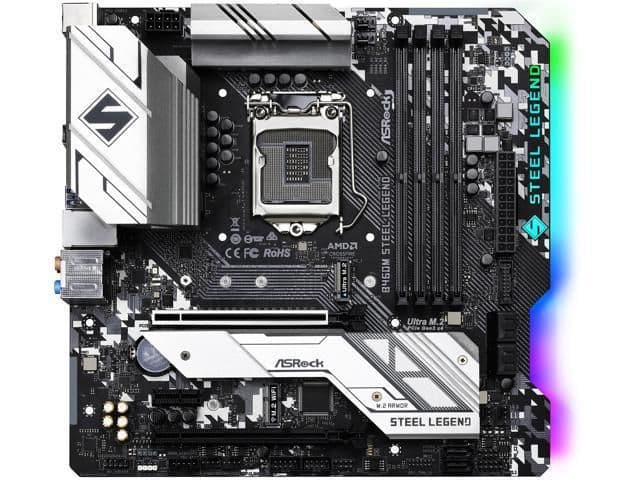 ASRock B460M Steel Legend DDR4 Micro ATX image