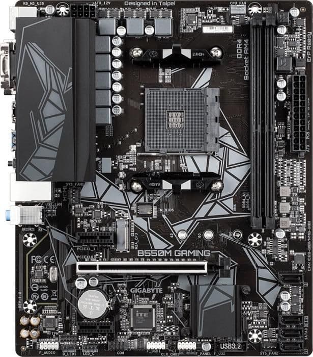 Gigabyte B550M GAMING AM4 DDR4 Micro ATX image