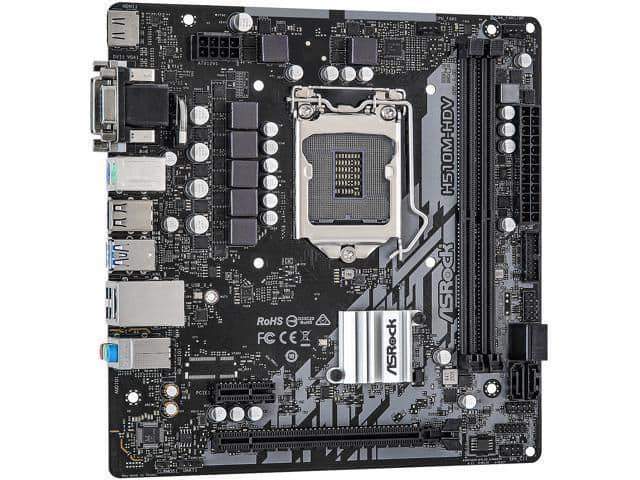 ASRock H510 H510M-HDV LGA1200 DDR4 Micro ATX image