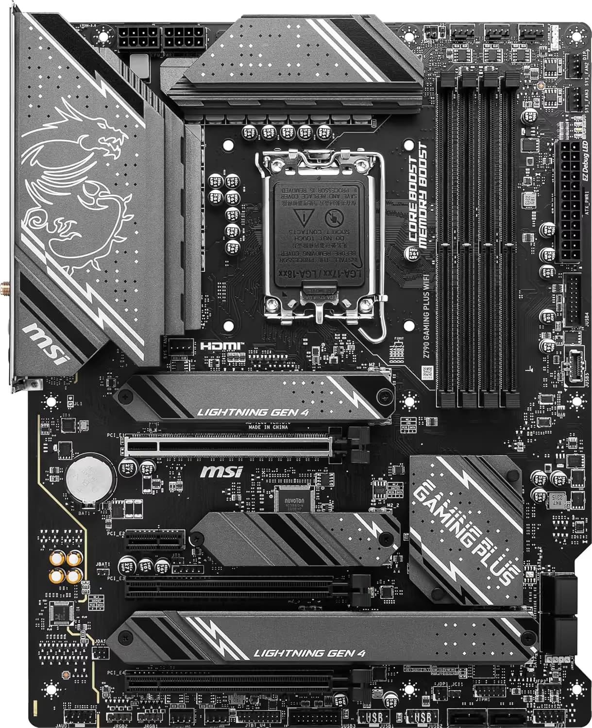 MSI Z790 GAMING PLUS WIFI7 DDR5 ATX image
