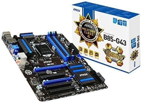 MSI B85 G43 LGA1150 DDR3 ATX image