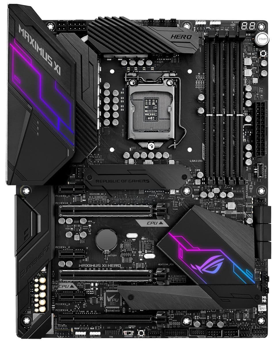 Asus Z390 ROG MAXIMUS XI HERO DDR4 ATX image
