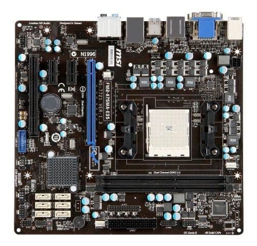 MSI A75 FM2-A75MA-E35 DDR3 Micro ATX main image