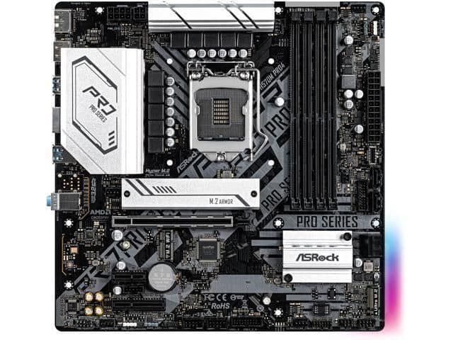 ASRock H570 M Pro4 LGA1200 DDR4 Micro ATX image