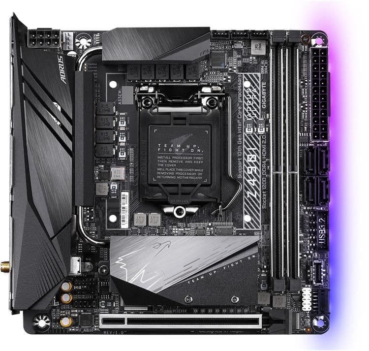 Gigabyte Z490I AORUS ULTRA DDR4 Mini ITX image