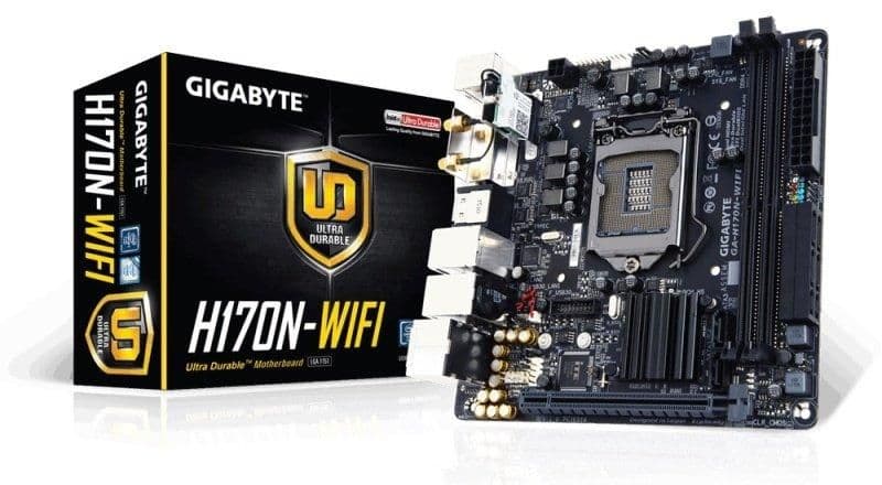 Gigabyte H170 GA-H170N-WIFI LGA1151 DDR4 Mini ITX image
