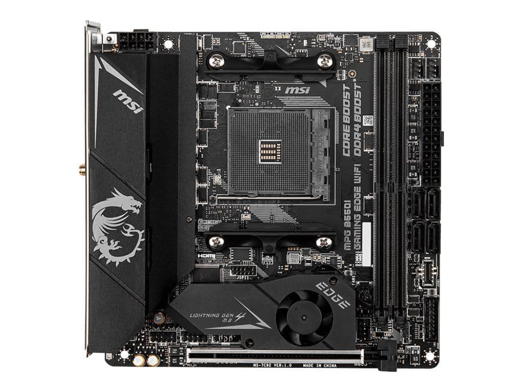 MSI B550 MPG B550I GAMING EDGE WIFI DDR4 Mini ITX image