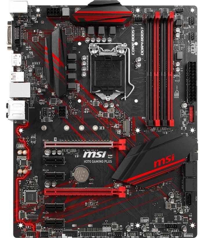 MSI H370 GAMING PLUS DDR4 ATX main image