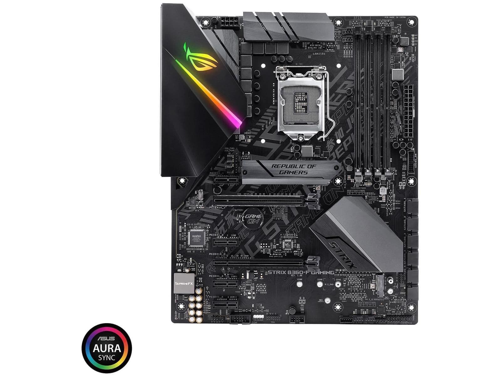 Asus B360 ROG STRIX B360-F GAMING LGA1151 DDR4 ATX main image