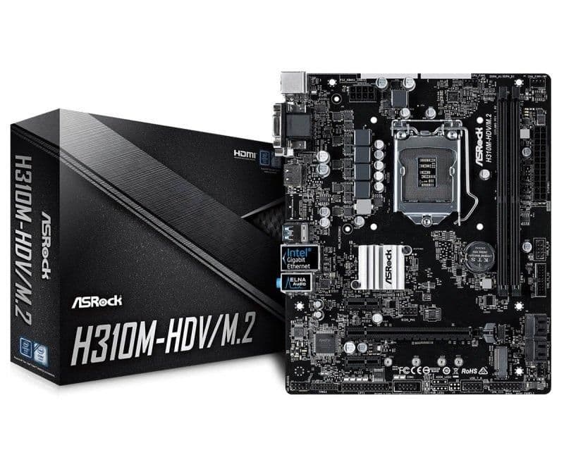 ASRock H310 M-HDV/M.2 DDR4 Micro ATX main image