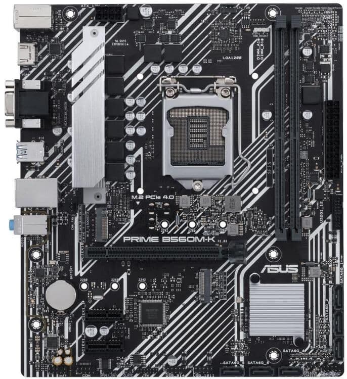 Asus B560 PRIME B560M-K LGA1200 DDR4 Micro ATX main image