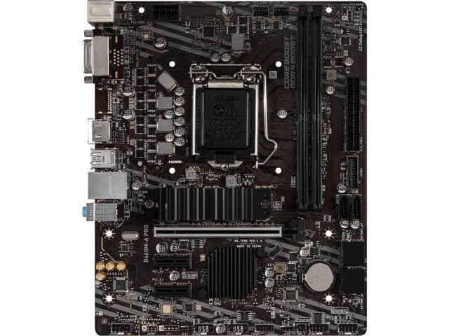 MSI B460 M-A PRO DDR4 Micro ATX main image