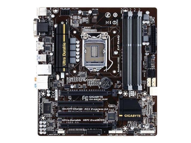 Gigabyte GA-B85M-D3H Micro ATX LGA1150 main image