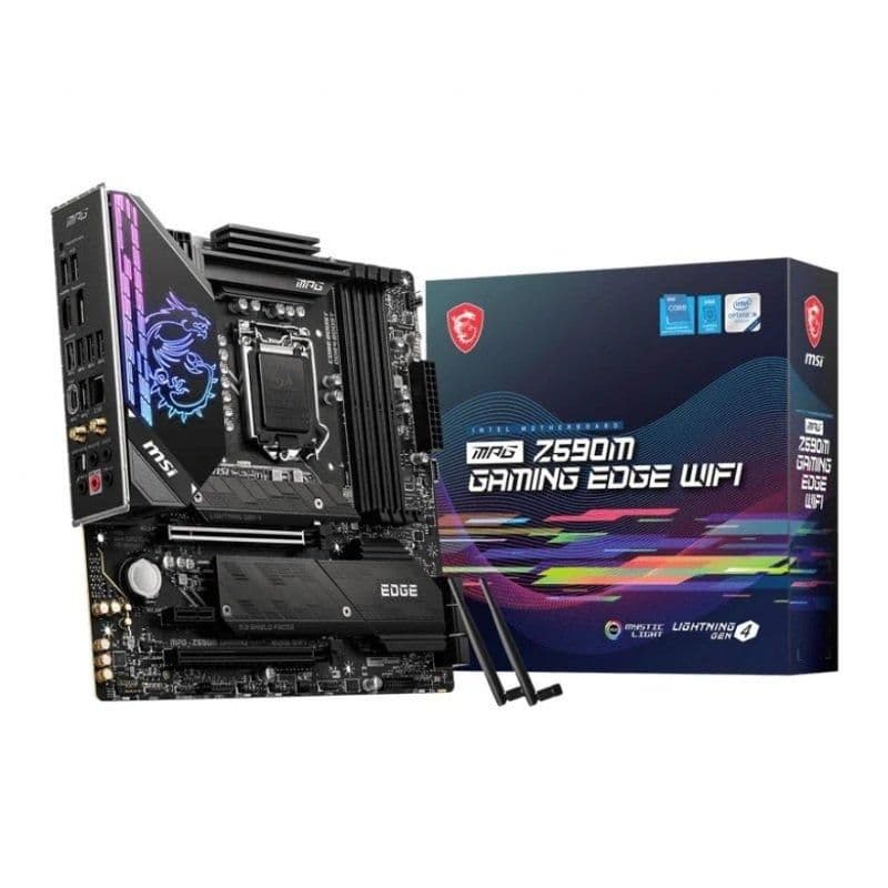 MSI Z590 MPG Z590M GAMING EDGE WIFI LGA1200 DDR4 Micro ATX main image