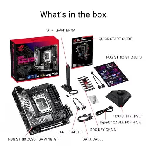 Asus ROG STRIX Z890-I GAMING WIFI DDR5 Mini ITX image
