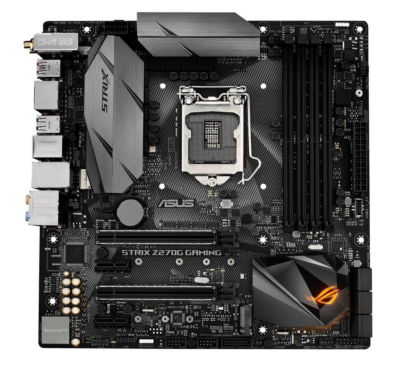 Asus Z270 ROG STRIX Z270G GAMING DDR4 Micro ATX image