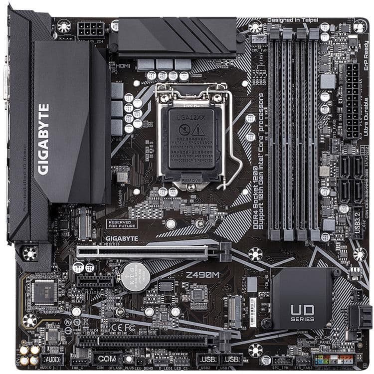 Gigabyte Z490 M LGA1200 DDR4 Micro ATX image