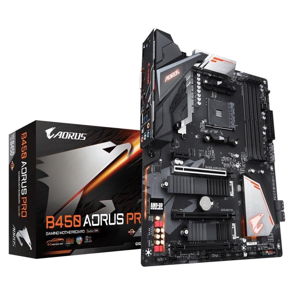 Gigabyte B450 AORUS PRO DDR4 ATX main image