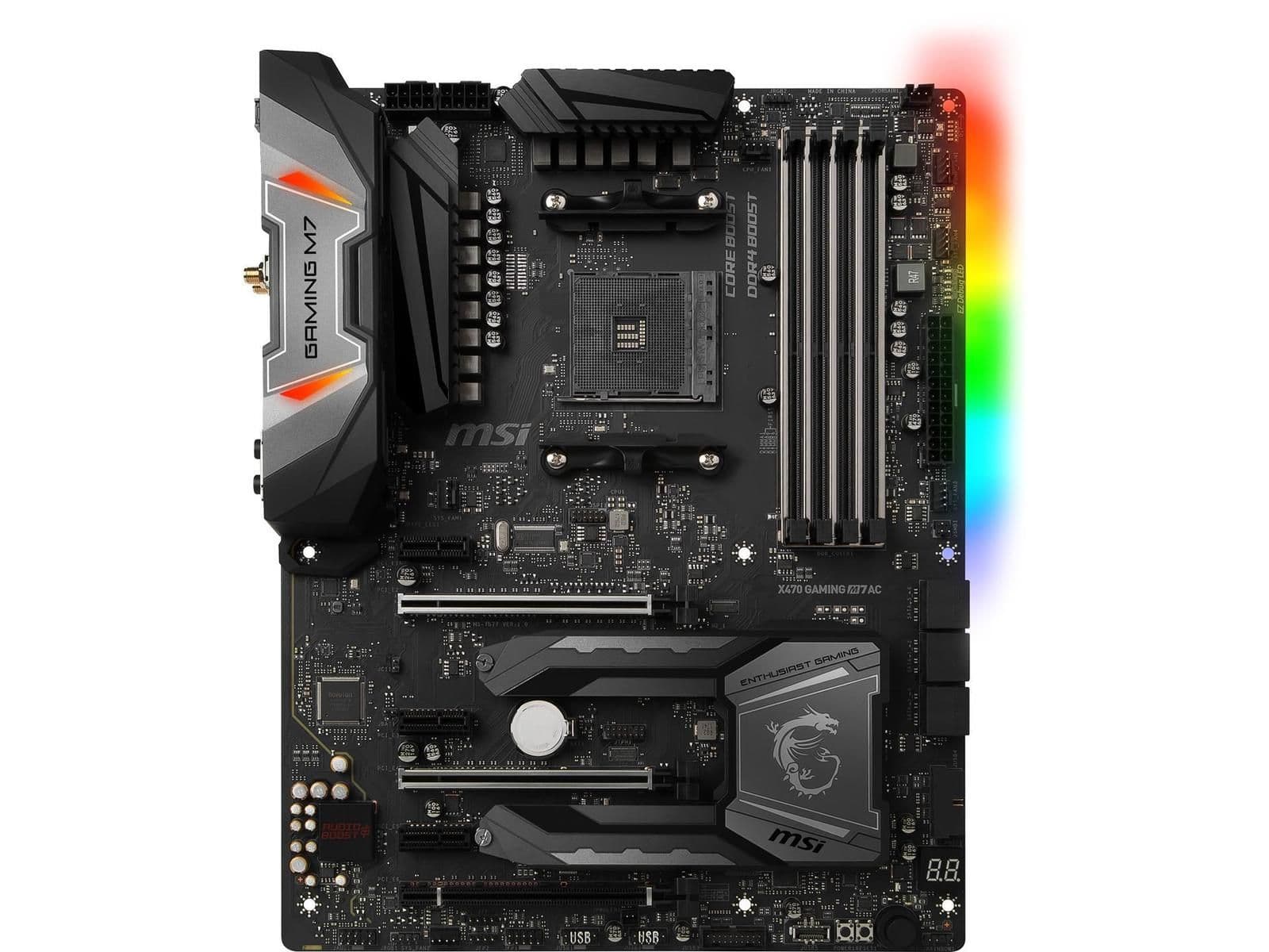 MSI X470 GAMING M7 AC AM4 DDR4 ATX main image