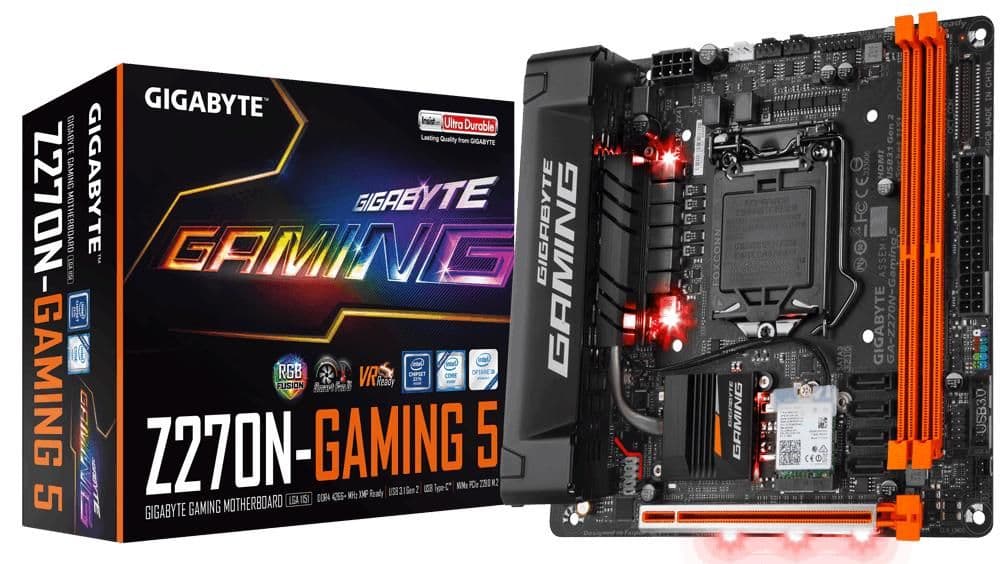 Gigabyte Z270 GA-Z270N-Gaming 5 LGA1151 DDR4 Mini ITX image