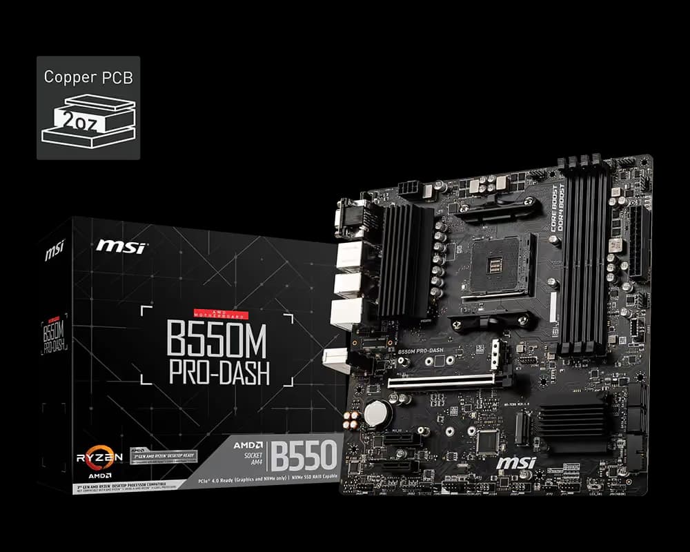 MSI B550M PRO-DASH main image