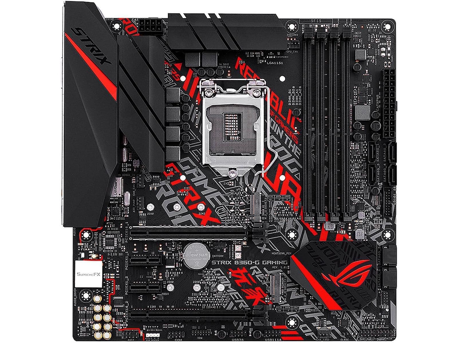 Asus B360-G ROG STRIX GAMING DDR4 Micro ATX image