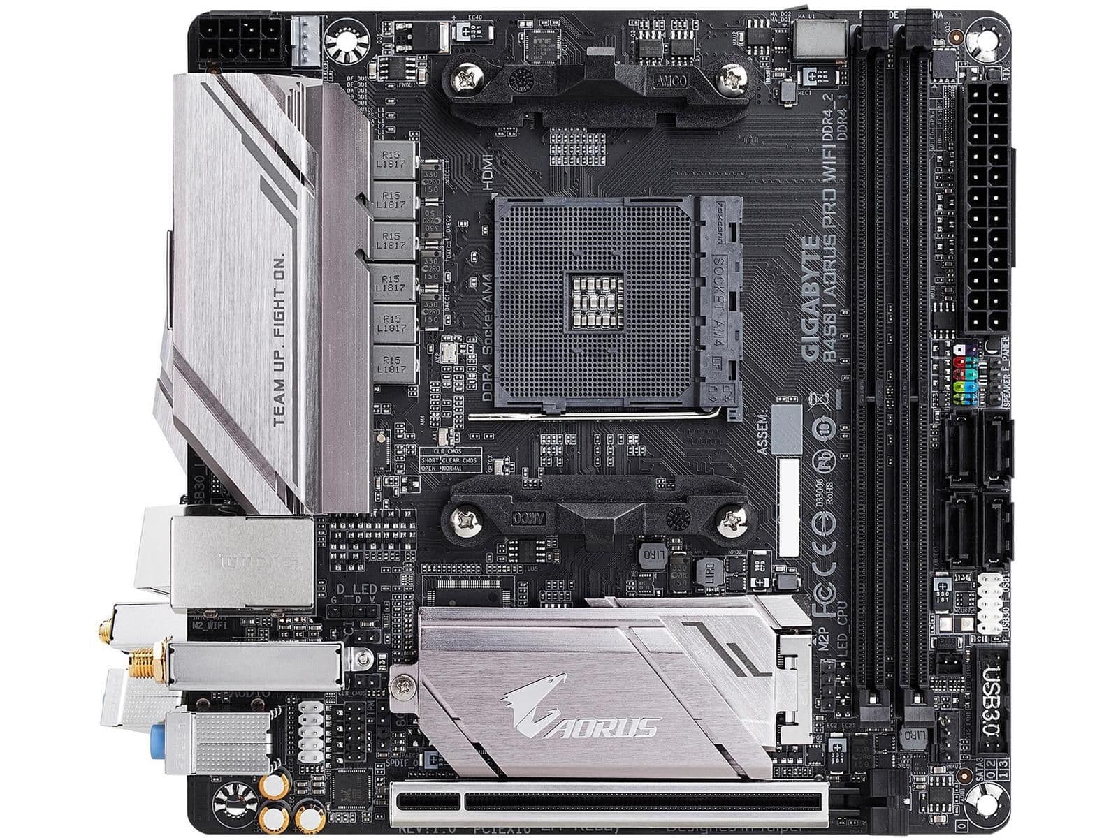 Gigabyte B450 I AORUS PRO WIFI DDR4 Mini ITX image
