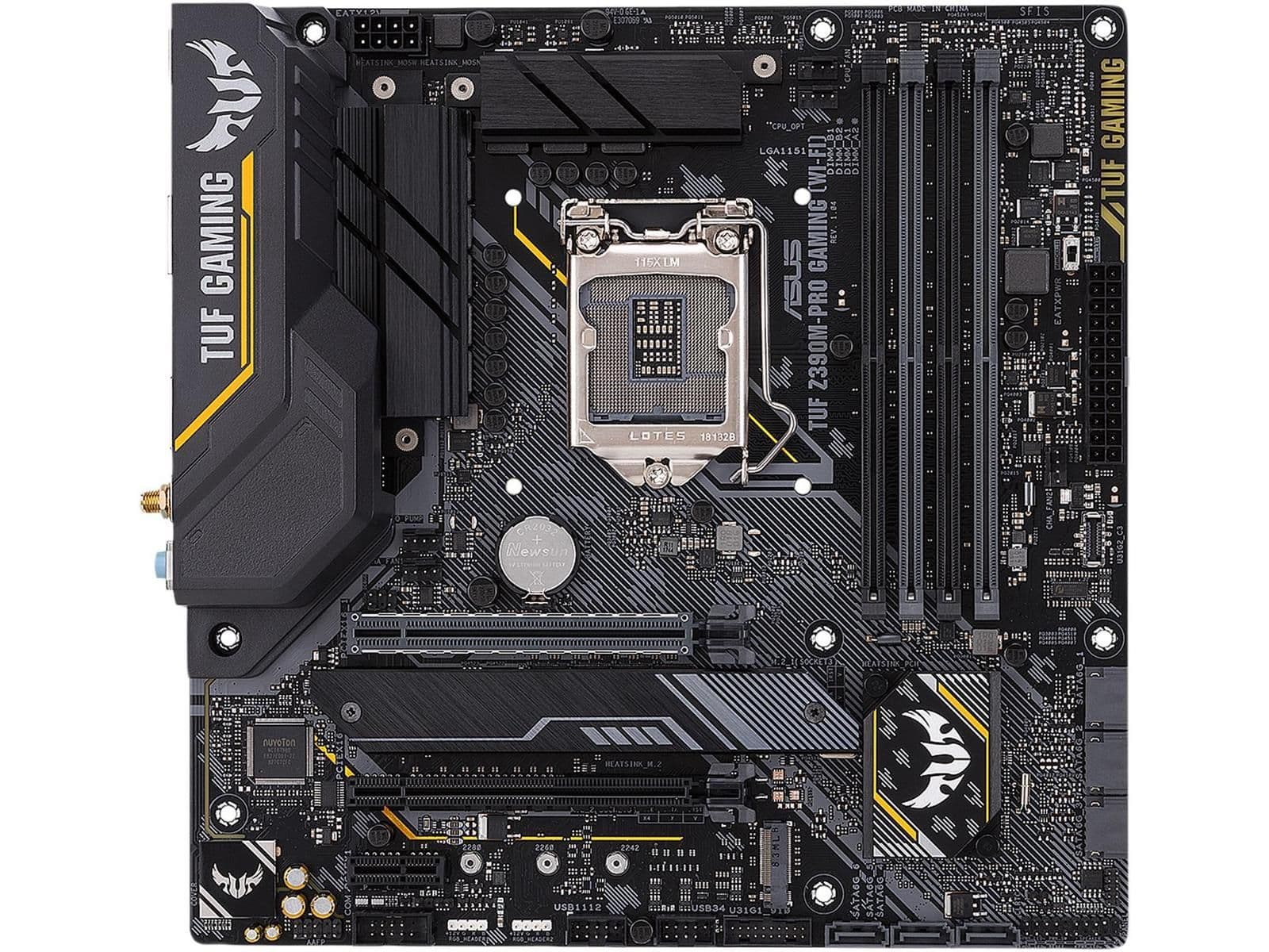 Asus Z390M-PRO TUF GAMING (WI-FI) DDR4 Micro ATX main image