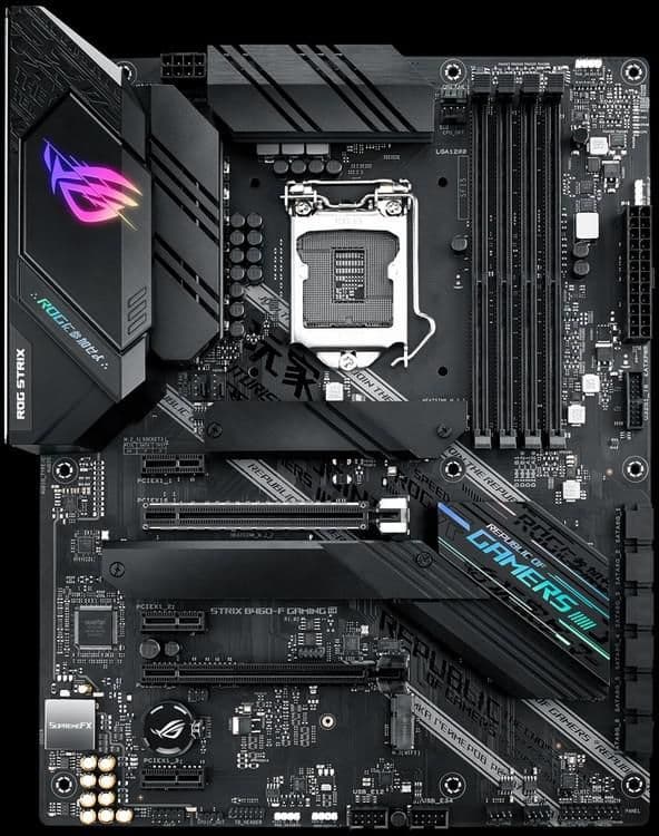 Asus B460-F ROG STRIX GAMING LGA1200 DDR4 ATX main image