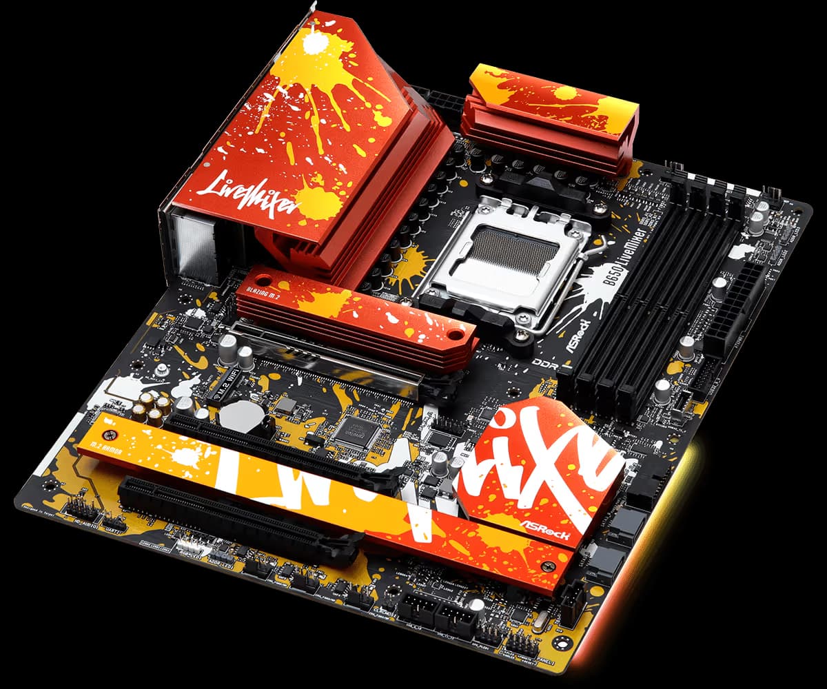 ASRock B650 LiveMixer AM5 DDR5 ATX image