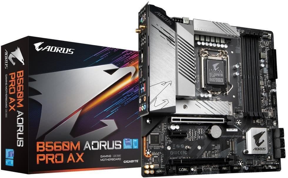 Gigabyte B560M AORUS PRO AX LGA1200 DDR4 Micro ATX main image
