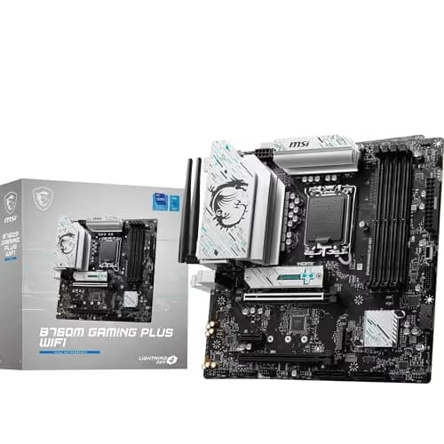 MSI B760M GAMING PLUS WIFI DDR5 Micro ATX image