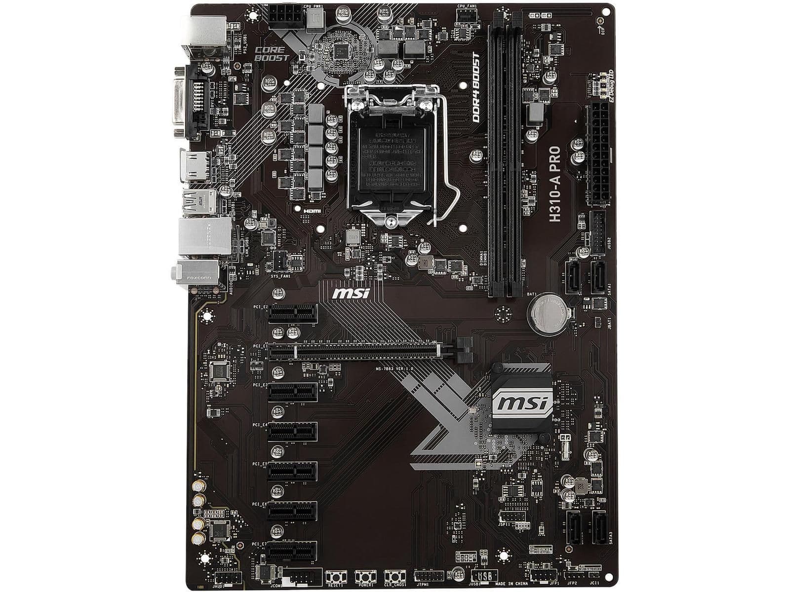 MSI H310-A PRO LGA1151 DDR4 ATX image