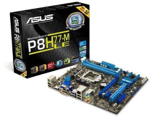 Asus H77 P8H77-M LE LGA1155 DDR3 Micro ATX image