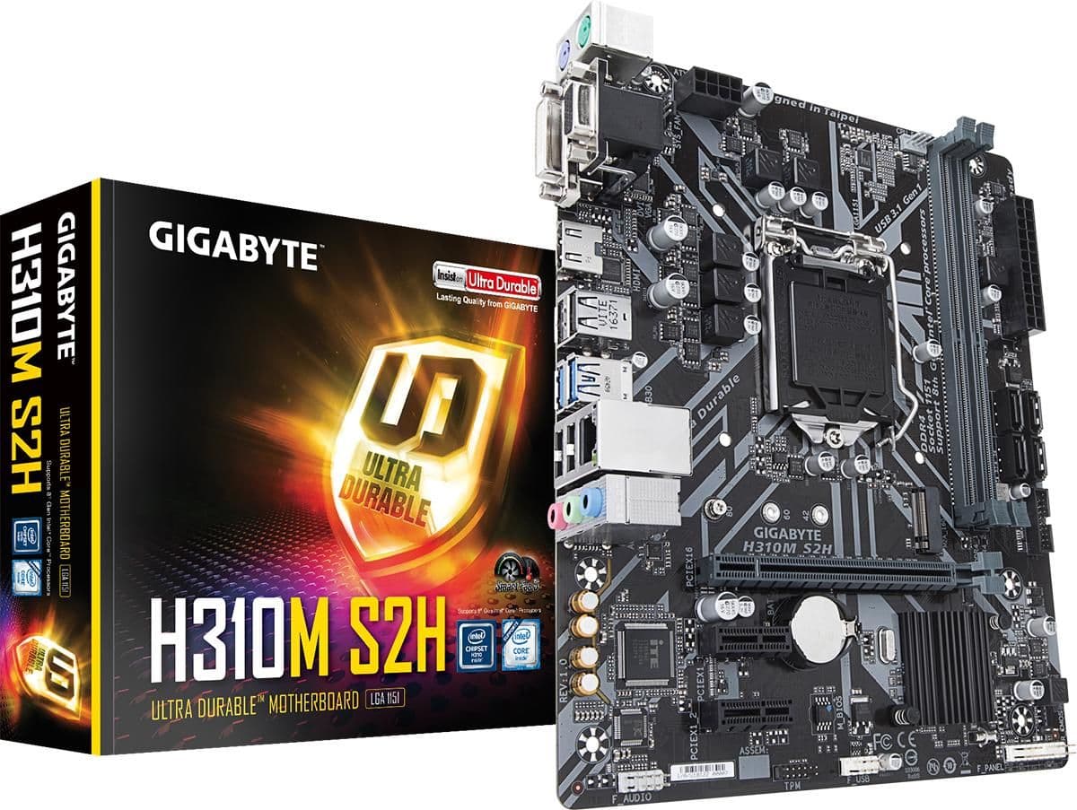 Gigabyte H310M S2H DDR4 Micro ATX image