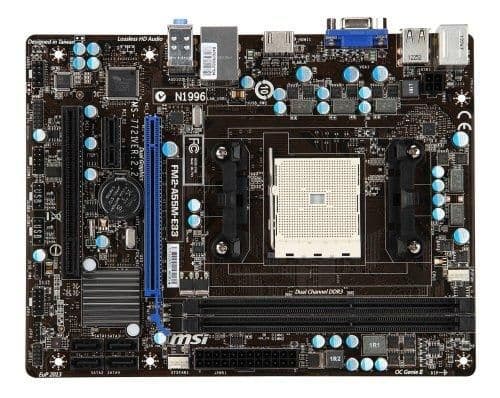 MSI A55 FM2-A55M-E33 DDR3 Micro ATX image