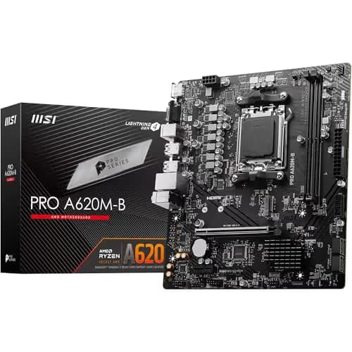 MSI A620 PRO A620M-B AM5 DDR5 Micro ATX main image