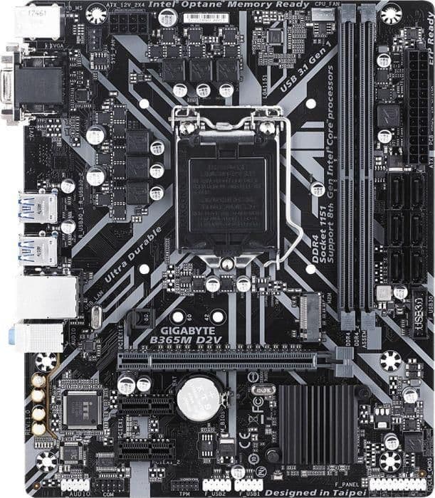 Gigabyte B365M D2V DDR4 Micro ATX main image