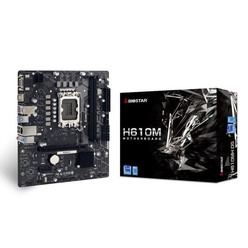 Biostar H610 MH D5 DDR5 Micro ATX image