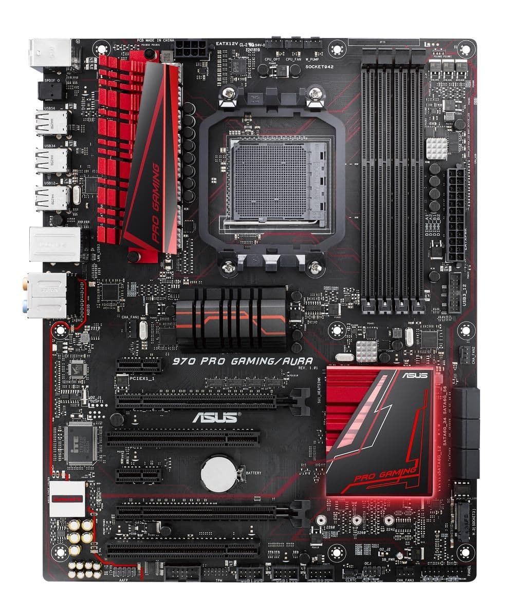 Asus 970 PRO GAMING/AURA AM3+ DDR3 ATX main image