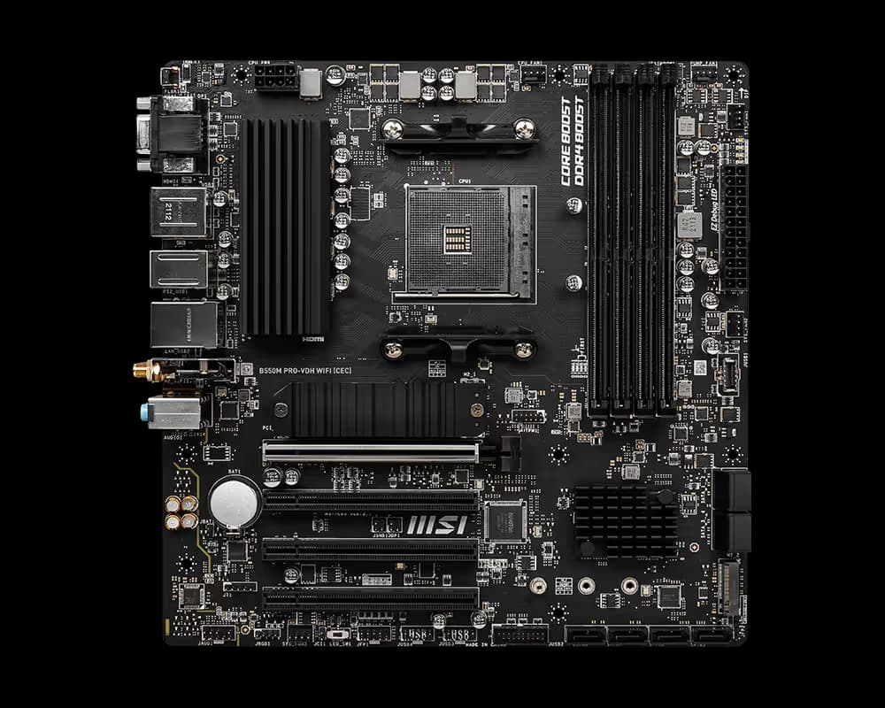 MSI B550M PRO-VDH WIFI (CEC) DDR4 Micro ATX image