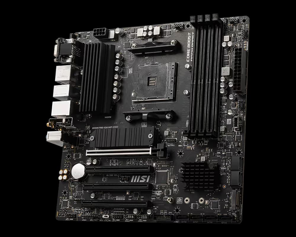 MSI B550M PRO-VDH WIFI (CEC) DDR4 Micro ATX image