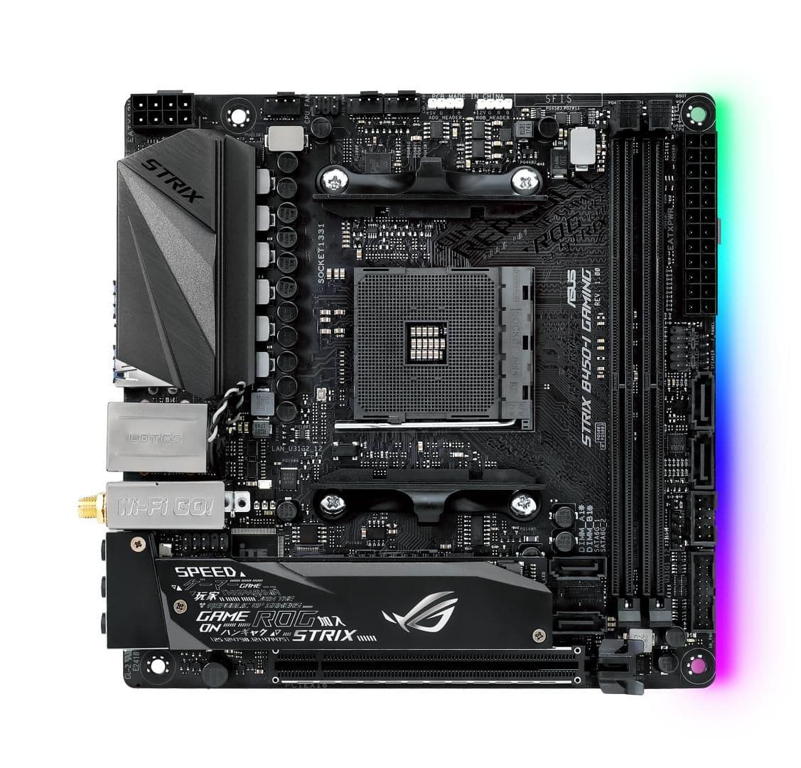 Asus B450 ROG Strix I Gaming DDR4 Mini ITX image
