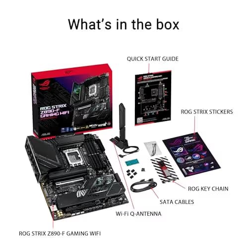 Asus ROG STRIX Z890-F GAMING WIFI DDR5 ATX image