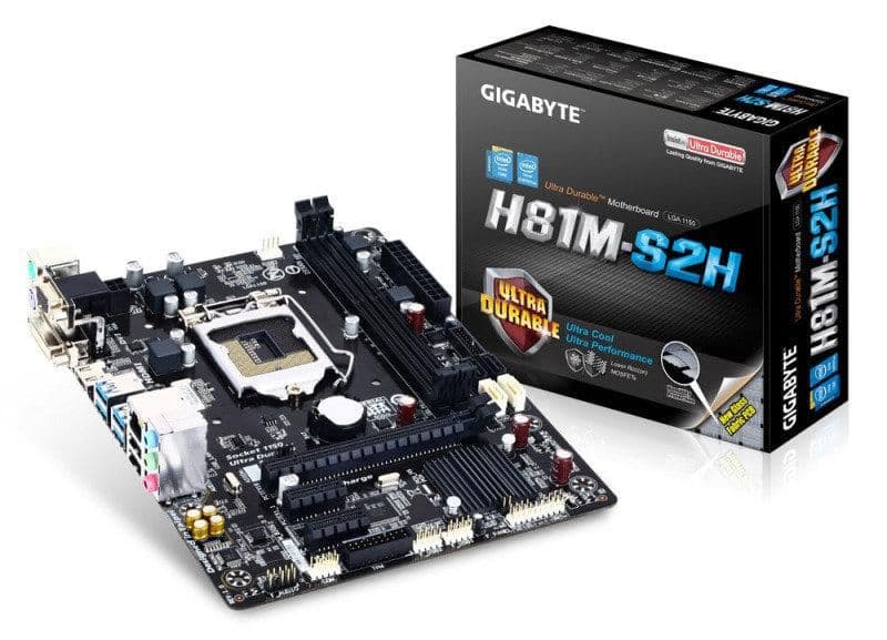 Gigabyte H81 GA-H81M-S2H LGA1150 DDR3 Micro ATX image
